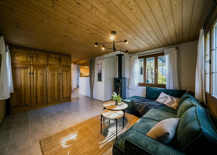 Lejlighed Peaceful Alpine Hideaway - Hot Tub & Terrace Axalp