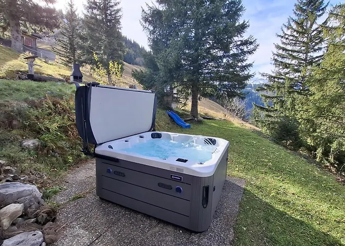 Peaceful Alpine Hideaway - Hot Tub & Terrace * Axalp