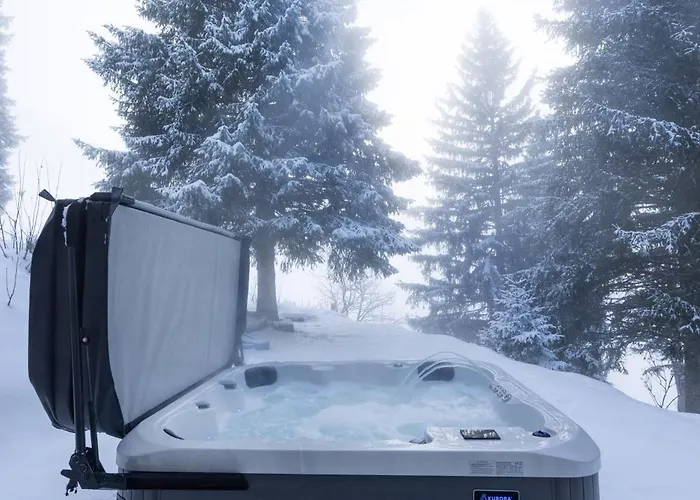 Apartman Peaceful Alpine Hideaway - Hot Tub & Terrace